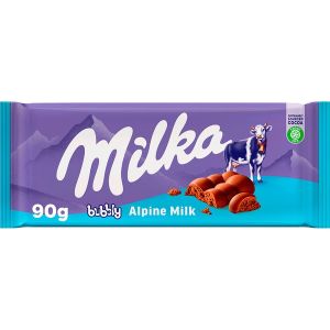 Milka bubbly leite 90g