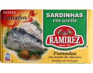 sardinhas em azeite ramirez fumadas 125gr