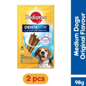 Pedigree denta stix  medium dog 98gr