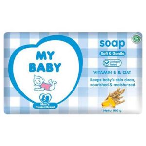 My Baby Soap Soft and Gentle 100g blue