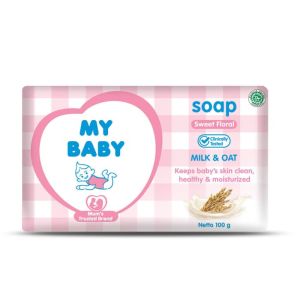 My baby Soap Sweet floral 100gr pink