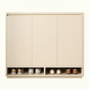 'HILMIN IRAN 3 DOOR SHOES CABINET NATURAL WALNUT 1200x390x910mm/374005'