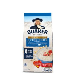 quaker quick cook oatmeal 800g