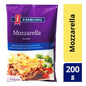 emborg mozzarella dairy free slices 200g 