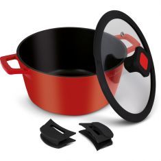 Casserole W/Lid 2.5L, 4.2L & 6.0L Alluminium 