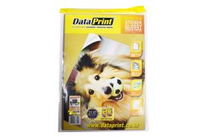 Data Print sticker Glossy Photo papper