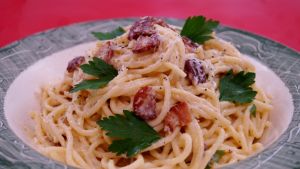 37. Spaghetti Fatunissi Carbonara