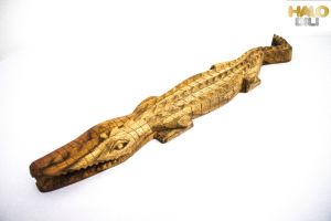 Lafaek  local hand-made wooden art size 8x58