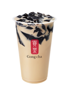 K3 Grass Jelly Milk Tea