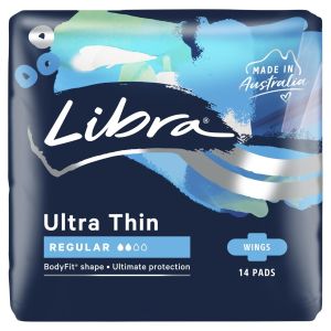 LIBRA PADS ULTRA THIN REGULAR WINGS 14s
