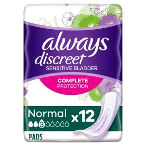ALWAYS DISCREET PAD NORMAL 12S
