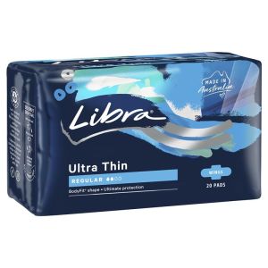 'LIBRA PADS ULTRA THIN REGULAR WING 20S