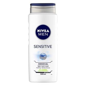 nivea men sensitive shower gel 500ml