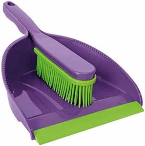YORK DUSTPAN SET W/RUBBER #062135