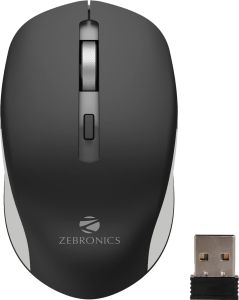 ZEB JAGUAR WIRELESS OPTICAL MOUSE 2.4GHZ # JAGUAR BLACK W/ GREY