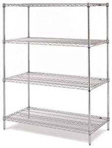 OLYMPIC 4 TIER SHELF # EH0002BKS54BK