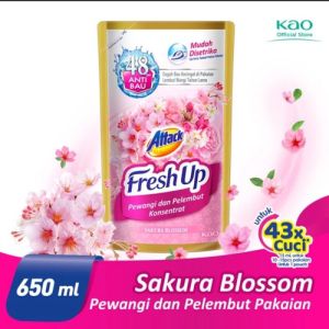 Attack Fresh Up Softener Sakura 650Ml