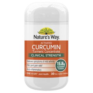 Nature's Way Activated Curcumin Tumeric Concentrate 30 Tablets