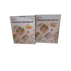 Borosilicate Glass Bowl Set