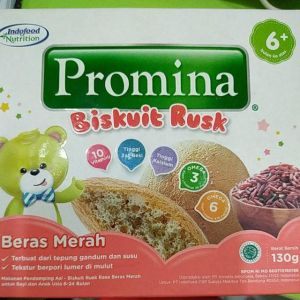 Promina Rusk 130g Beras Merah