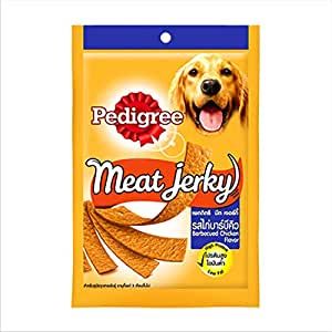 Pedigree meat jerky BBQ chicken 80gr