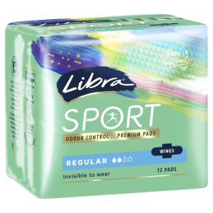 LIBRA SPORT REGULAR PADS WITH WINGS 12