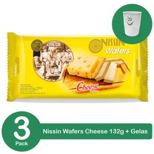 NISSIN WAFERS cheese 132g