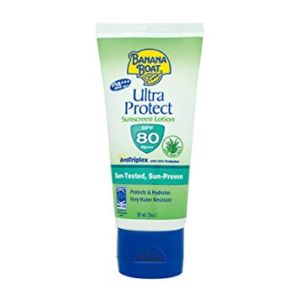 banana boat ultra protect sunscreen lotion SPF 80PA ++  90ml 