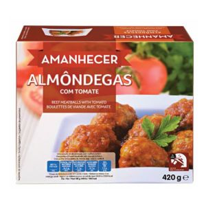 Almondegas molho tomate amanhecer 400gr