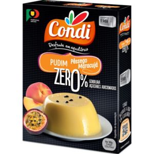 pudim zero pessego - maracuja 22gr