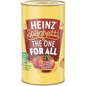 heinz spaghetti the one for all tomato sauce 535g