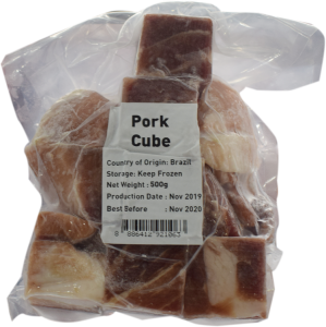 Pork Cube 500g