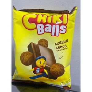 chiki balls curious choco 400g