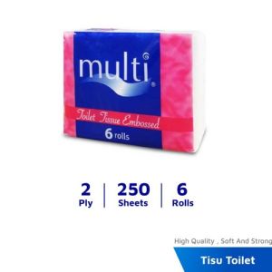 multi toilet tissue/tisu gulung 6rolls