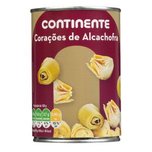 Continente coracoes de alcachofra 240gr