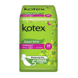 Kotex Daun Sirih Overnight 14s 