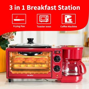 DECAKILA MULTIFUNCTION 3-IN- 1 BREAKFAST STATION #  KEEV003R #60111787