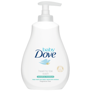 Baby Dove Head to toe wash sensitive moisture 400ml