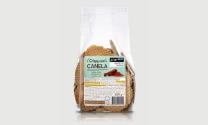 Bolacha crispy com canela pingo doce wafer canela 250g