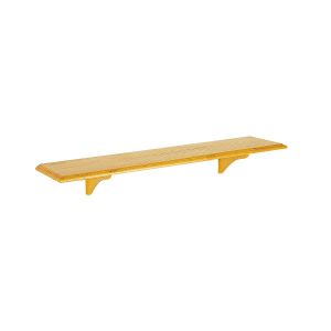 TRAMONTINA MADEIRAS 600MM STRAIGHT SHELF NATURAL WOOD #91240/062