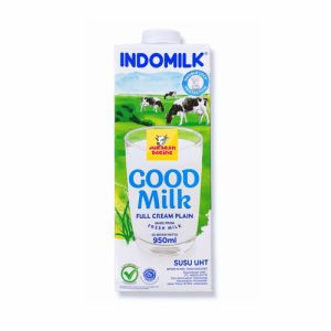 indomilk good milk full cream plain 950ml