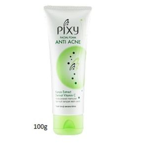 pixy facial foam anti acne 100g 
