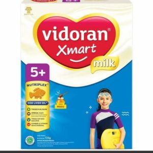 vidoran xmart milk nutriplex 5+ madu 725gr