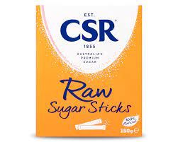 CSR Raw Sugar Sticks 150g