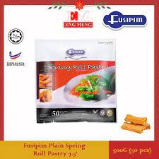 Fusipim Spring Roll Pastry 7.5x500g