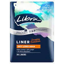 Libra Liner Dry Long 30 Pads