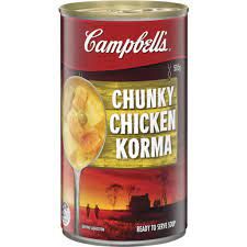 CAMPBELLºS SOUP CHICKEN KORMA 505g