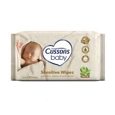 Cussons baby sensitive wipes 50s
