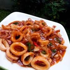 Cumi asam manis