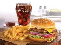 Coca-cola/french fries/hamburger
